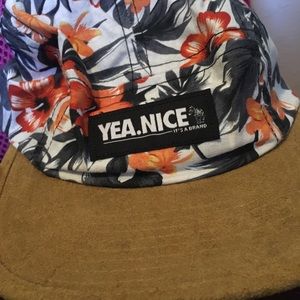 hawaiin -ish hat
